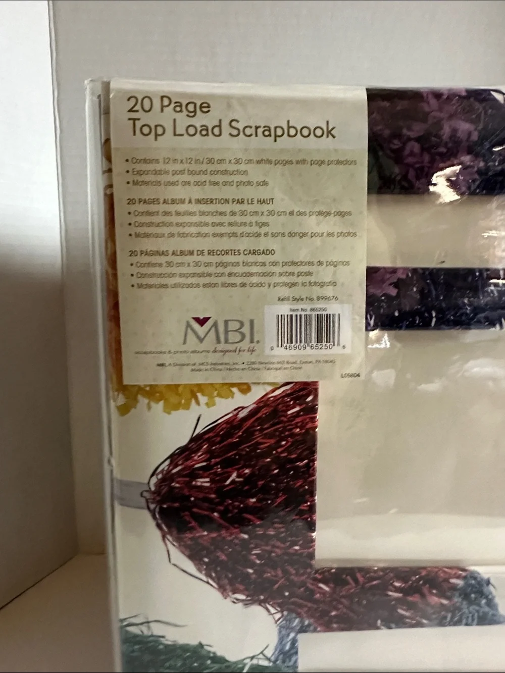 Top Load Scrapbook – Multicolor